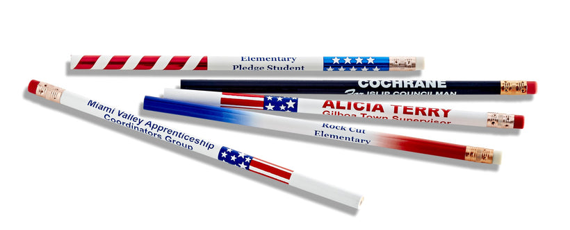 Election &amp; Patriotic Pencils