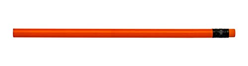 orange neon round pencil