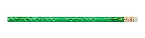 blank glitz round pencils - green