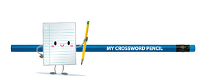 Crosswords - Old School! Neon Blue Pencil