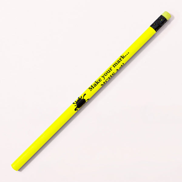 Promotional Personalized Imprinted Neon Round Pencils