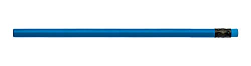 blue neon round pencil