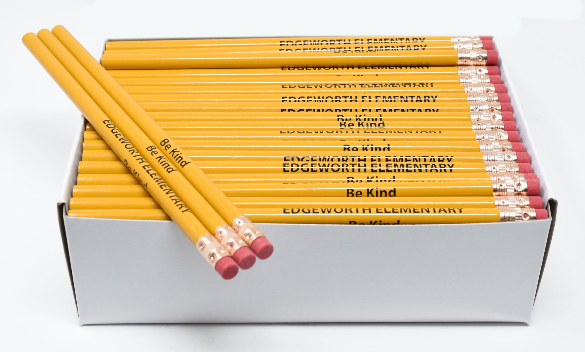 Promotional Personalized Imprinted Round Pencils (Light Colors)