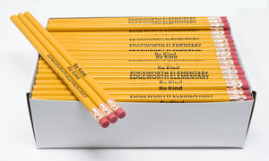 Promotional Personalized Imprinted Round Pencils (Light Colors)