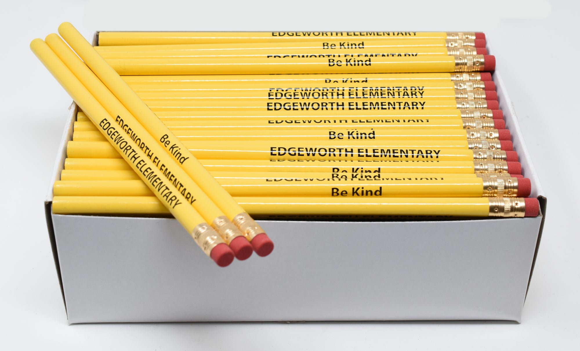 Promotional Personalized Imprinted Round Pencils (Light Colors)