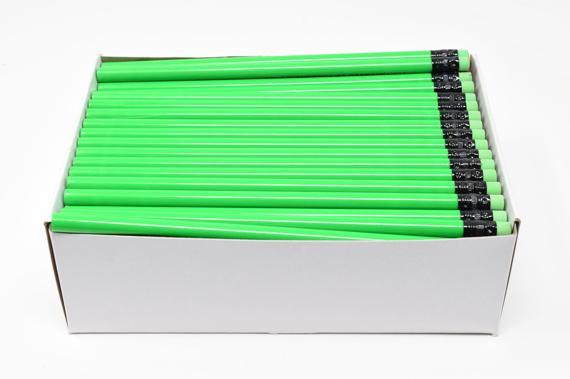 Blank Neon Round Pencils