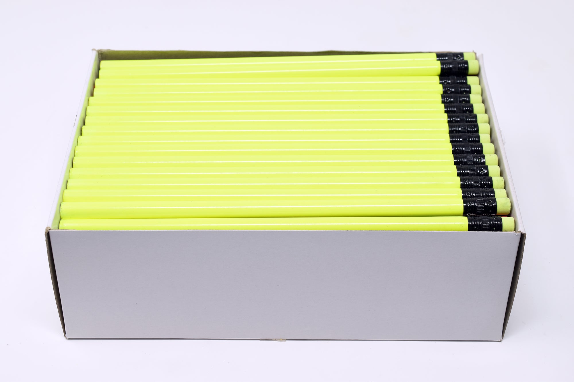 Blank Neon Round Pencils